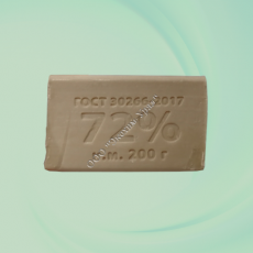Хозяйственное мыло (72 %) 200 г, без обертки / КМЗ - Экохим-Урал - промышленная химия, бытовая химия